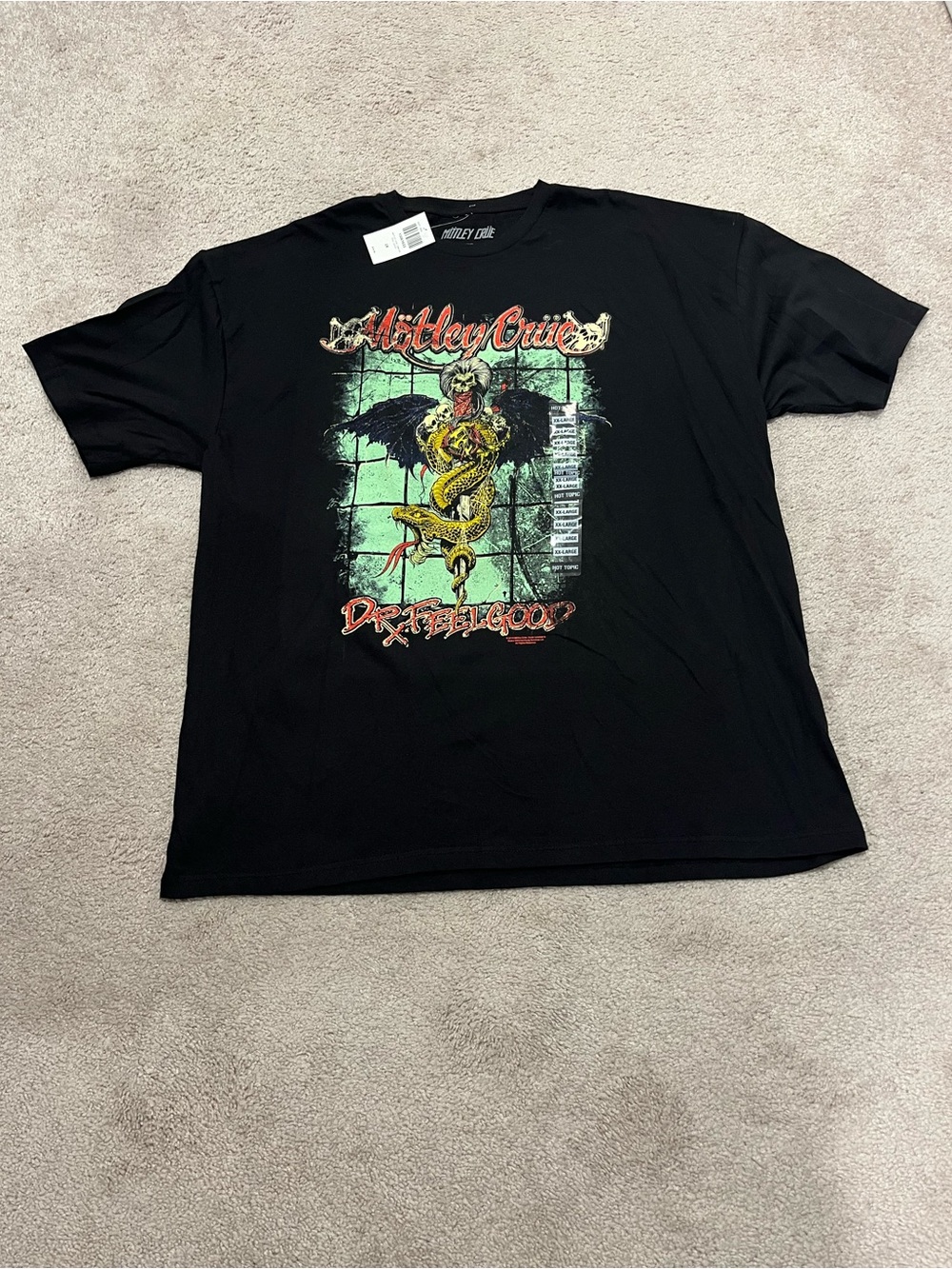 Motley Crue “Dr. Feelgood” Graphic T-Shirt